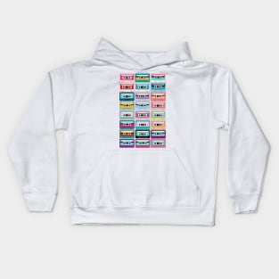 90s Cassette Tapes Kids Hoodie